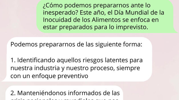 Dia Mundial de la Inocuidad - Parte 2